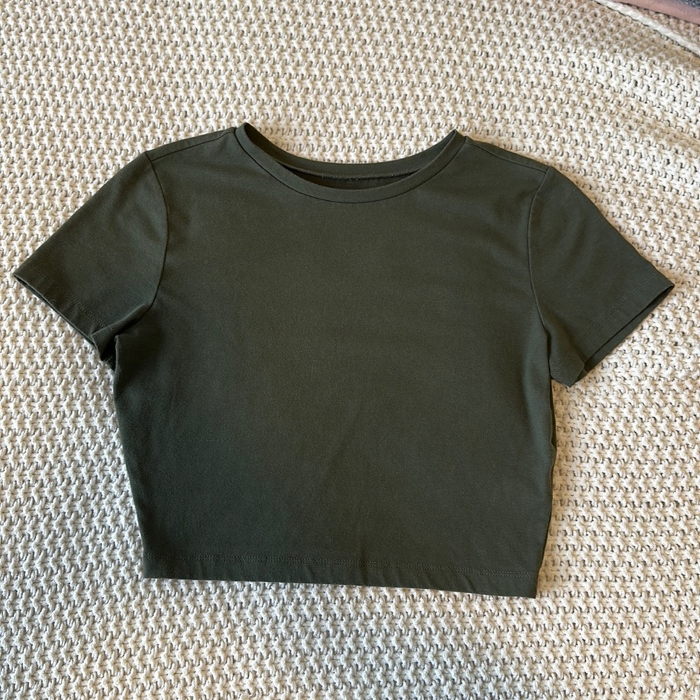 Green baby-T